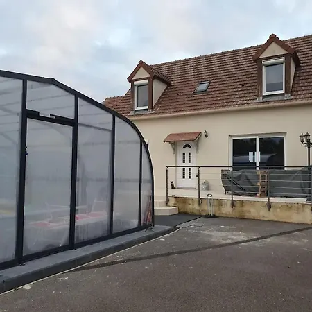 Villa Confortable A Ranville, Piscine Privee